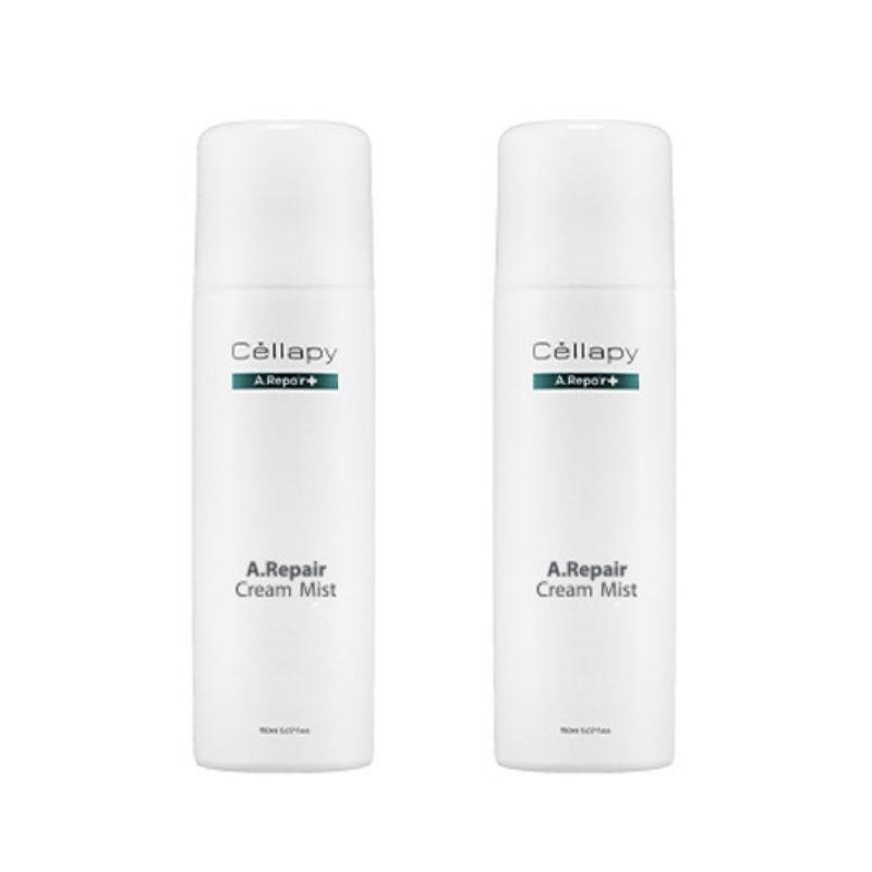 [Cellapy] A.Repair Cream Mist (150ml x 2ea Set) – Intensive Hydrating Fog Mist with A.Repair Peptide™ & 90% Deep Sea Water 150ml x 2ea