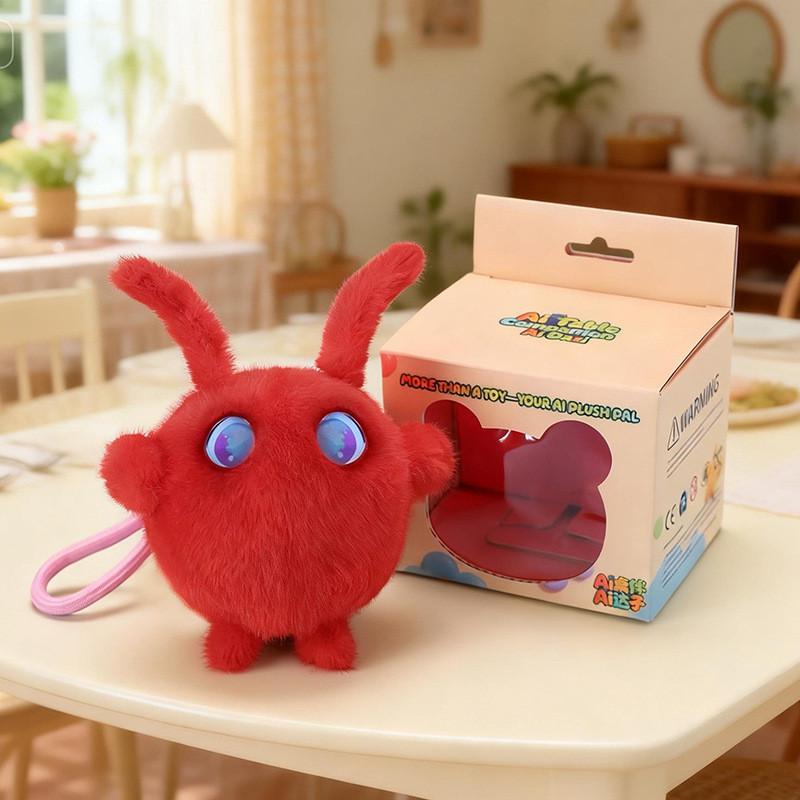 Husky Plush Toy With Emotional Companion Function For Kids And Teens