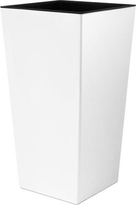URBI DURS300 Tall Flowerpot with Insert | White