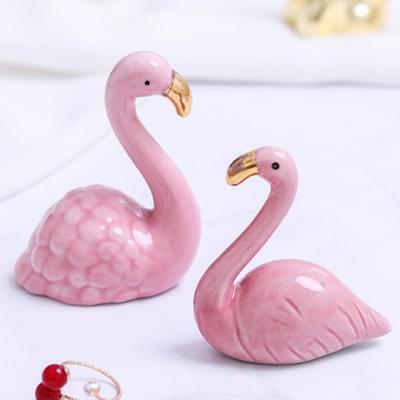 Durable Elephant Figurine Adorable Decorative Shatterproof Desktop Mini Rabbit Elephant Statue Ornament for Home