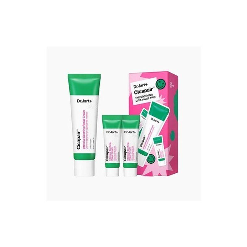 

Dr. Jart+ (Regular Price 50,000 Won) The Soothing Cica Value Trio (Cream 50ml+14ml) 001_Dr. Jart+ The Soothing Cica Value Trio