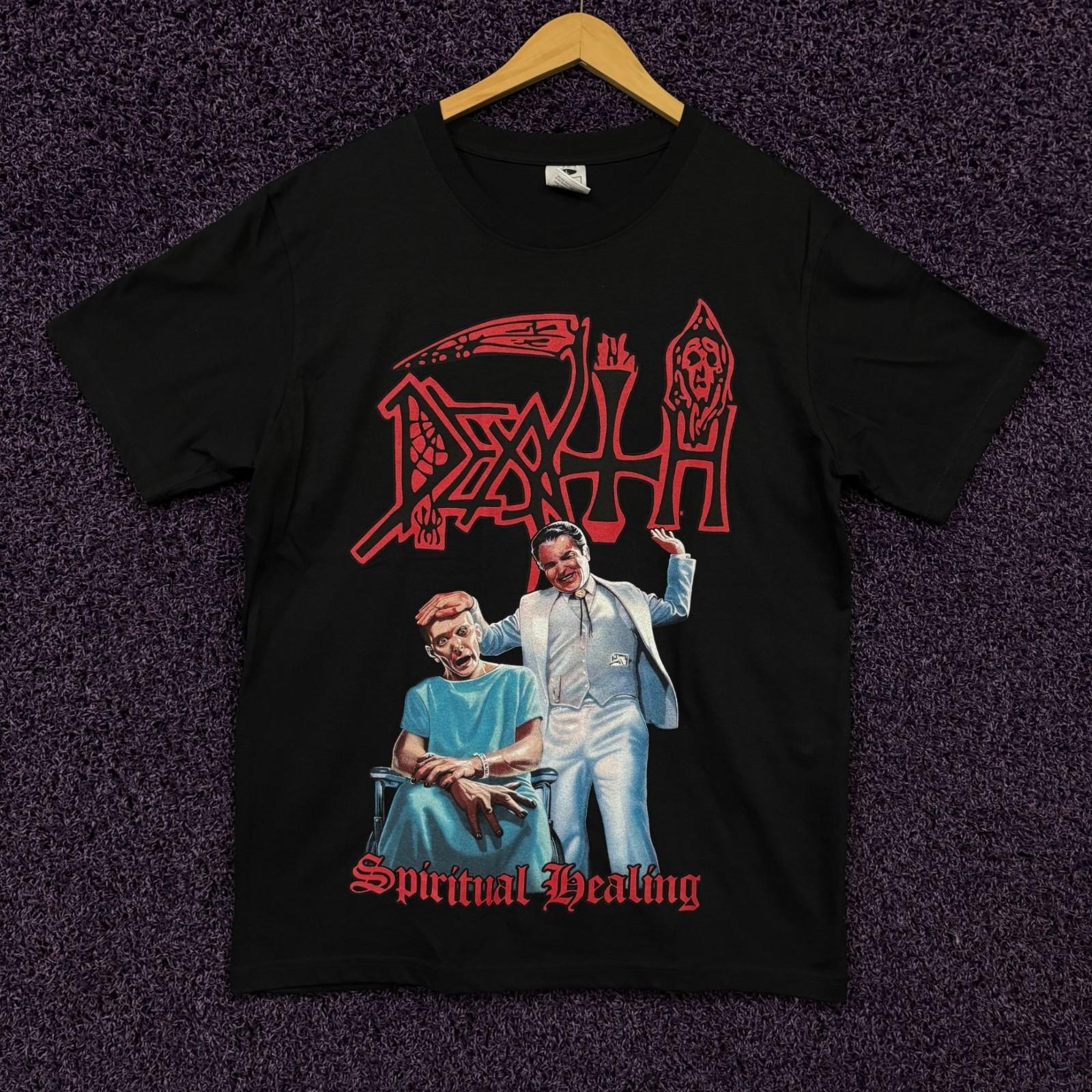Death Spiritual Healing Album Art Death Metal Band T-Shirt L XXXXL
