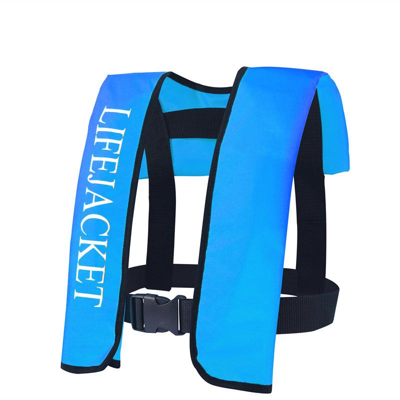 Compact Inflatable Life Jacket for Adults - Professional Marine Buoyancy Vest for Fishing and Summer Water Activities