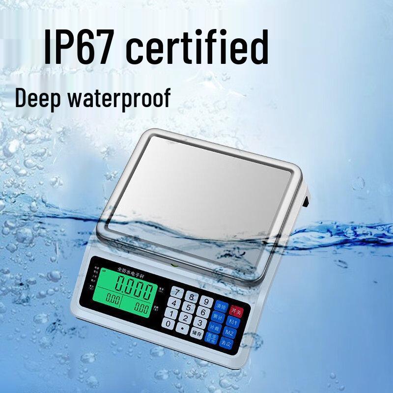 DIHENG Commercial Waterproof Stainless Steel Pricing Scale