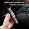 Car Safety Hammer With Seat Belt Cutter 2-in-1 Window Glass Breaker Compact Emergency Hammer For Auto Life-saving Rescue Tool