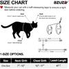 .com : azuza Cat Harness and Leash Set for Safe Walking and Travel, Escape Proof Cat Harness, Lightweight Soft and Comfortable, Adjustable Kitten