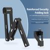 Fahrrad Faltbares Schloss Diebstahlschutz Elektro E-Bike Kette Kabel Vorhängeschloss Fahrrad Motorrad Sicherheit Tragbare Schlösser Fahrradzubehör