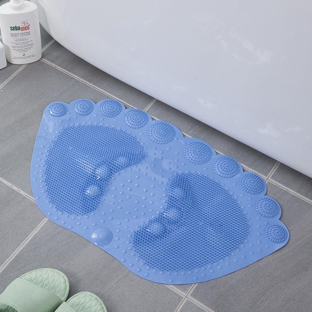 

Коврик для душа в форме носка с присосками для педалей для ванной комнаты, противоскользящий детский коврик