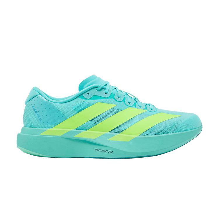 adidas Adizero Evo SL Flash Aqua Lucid Lemon 42