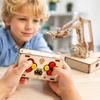 DIY Wireless Remote Control Mechanical Arm Kit Educational Assembly Model for STEM Learning and Robotics Practice Projects