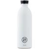 Water Bottle - 24bottles Basic Urban - 1000 Ml - Stainless Steel - Ice White