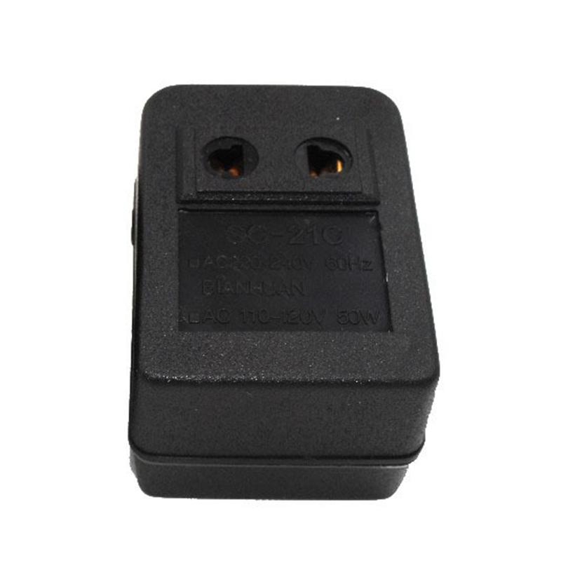 50W 220V To 110V Ac Power Voltage Converter Adapter Travel Transformer