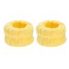 Plush Flannel Absorbent Wristbands & Splash-Proof Headband Set
