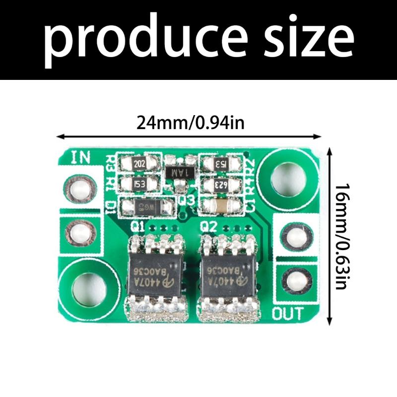 Ideal Diode Module With Low Voltages Drop 3V To 30V 4A Output Reverse Current Protections Circuit Board