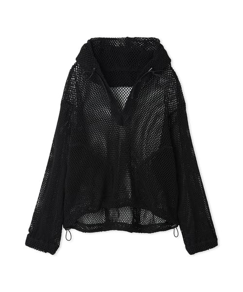 

Emi Mesh Hoodie Top 13WFB252037BLKF