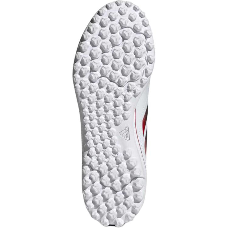 Nové dětské fotbalové boty Adidas GOLETTO 9 odolné proti oděru s nízkým svrškem bílo-černé Dětské IH0103