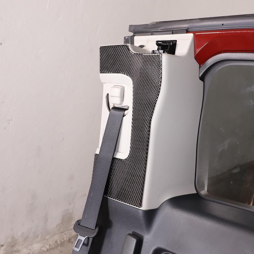 Soft Carbon Fiber For Toyota FJ Cruiser 2007-2025 Car Center Control Interior Sticker Car Modification Accessories