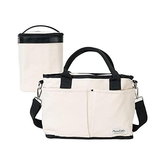 Momnlittle Diaper Bag, Mother s Bag, Mother s Tote, Large Capacity, Storage, Handbag, Strap, Removable, Includes Thermal Insulated Bag