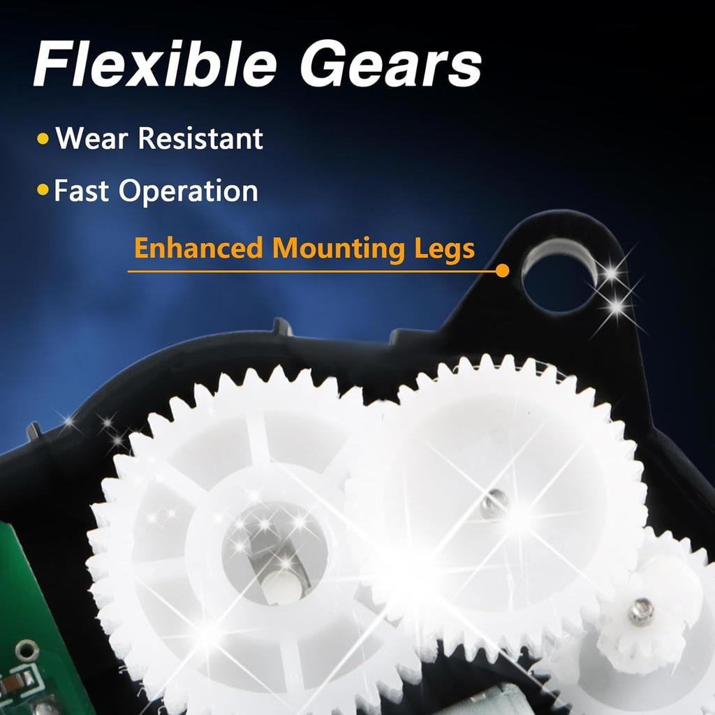 HVAC Blend Door Actuator Compatible With Chrysler 300 2008- Chrysler Town & Country 2008-2016 Dodge Charger/Grand Caravan/Challenger 2008- Replace#