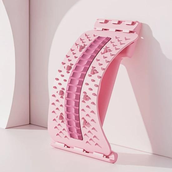 Back Stretcher Waist Trainer Adjustable Spine Decompressor Scoliosis Sciatica Lower Back Pain Relief Massager