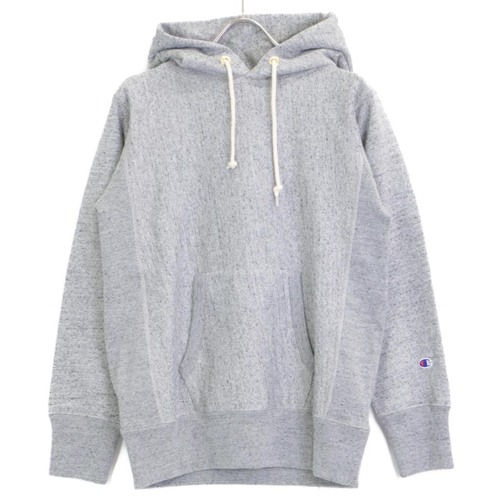 Champion [Excellent Condition/25% Stainless Steel] C8-Z101 Reverse Weave(R) Hooded Sweatshirt/ Tops M grayUsed