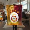 1pc Galatasaray Print Flannel Blanket, High Quality Comfortable for All Seasons, Home Decor, Warmth and Comfort, Perfect for Christmas Gifts56