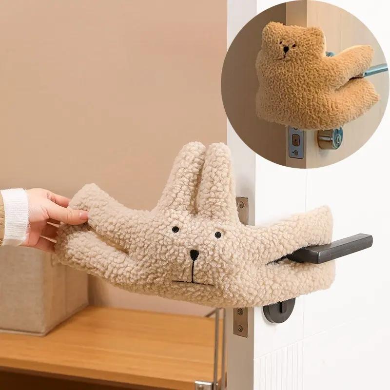 Cute Rabbit Decorative Door Hanging Prevent Slamming Anti-collision Fashion Bear Doll Proofing Door Stopper Finger Safety Guard
