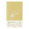 Midori Book Style B6 Dog 22478006 January Diary, 2027, Size, Weekly, Pattern, Yellow, (Starts 2027)