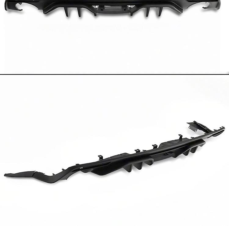 Rear Diffuser for 15-17 Mustang: Small Body Kit with Dual Outlet