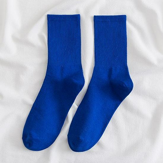 

Women s Colorful Mid-Calf Cotton Socks - Korean-Style, Sweat-Absorbent, Odor-Resistant, Thin Slouch Socks for Spring and Autumn One Size