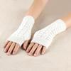 Gestrickte Handgelenk-Armstulpen Warme Fingerlose Handschuhe Klassische Fingerlose Damen-Handschuhe für Frauen