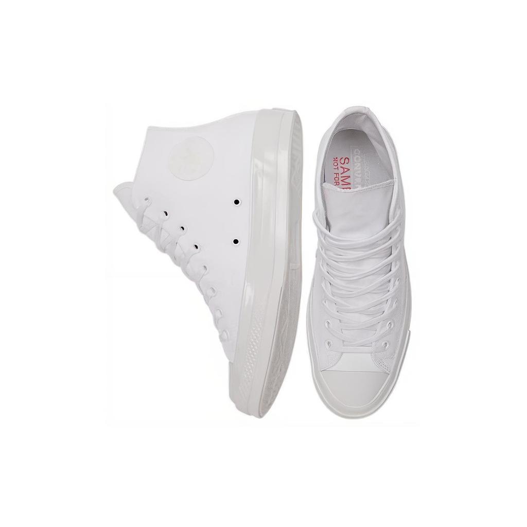 Converse Chuck Taylor All Star Abrasion Resistant, Breathable, Lightweight High top Canvas Shoes Unisex White A04974C