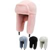 Winter Hunting Hat with Clasp Coldproof Winter Hat Cycling Earflap Hat