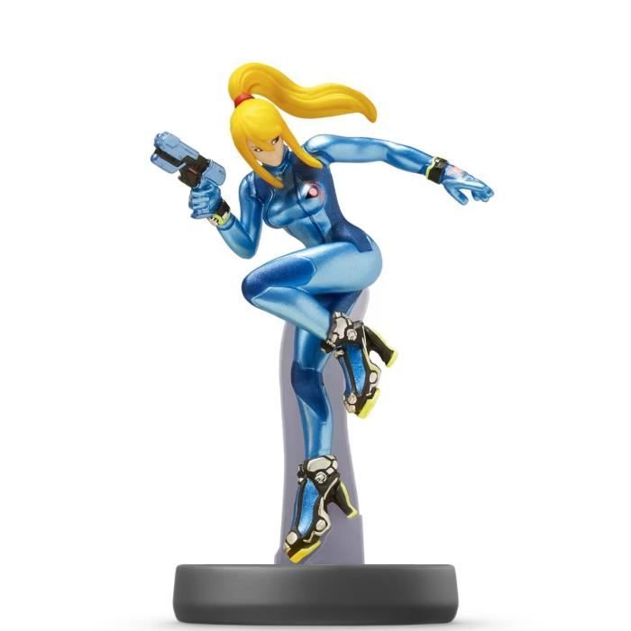 Figurine Amiibo - Samus Sans Armure N°40 • Collection Super Smash Bros.