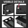 6133A 2-Wire Voltmeter DC 8V-100V LCD Battery Capacity Indicator Power Meter with Temperature Alarm 12V, 36V, 48V, 60V, 72V, 84V