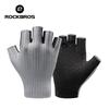 Guanti da Bici Rockbros Mezza Dita Guanti da Ciclismo Mtb Antiscivolo Assorbenti Gli Shock Traspiranti Guanti Estivi Corti