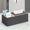Yuzhuxun Multifunktionale Desktop-Taschentuchbox aus Leder
