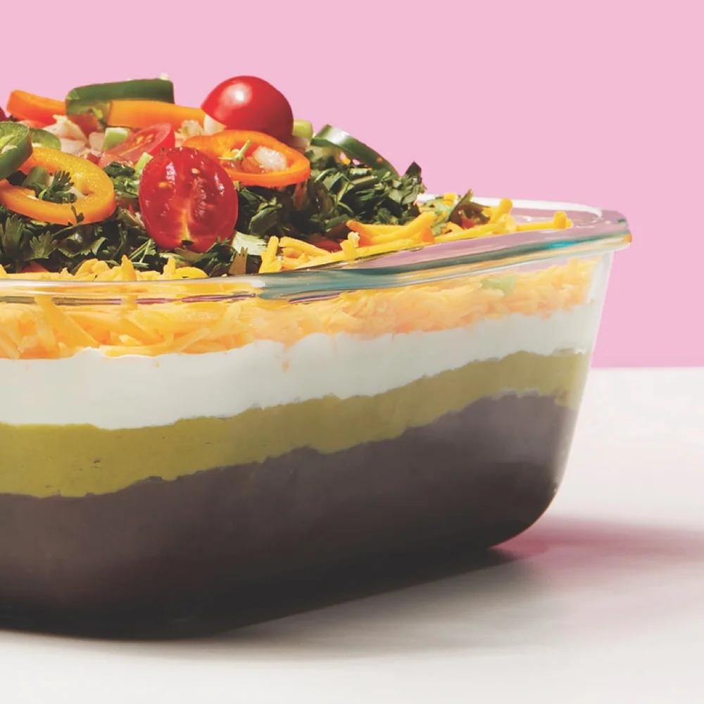 Deep Glass Baking Dish with Lid 50% Deeper Durable Tempered Glass Versatile Kitchen Cookware Dishwasher Safe Oven Safe Microwave