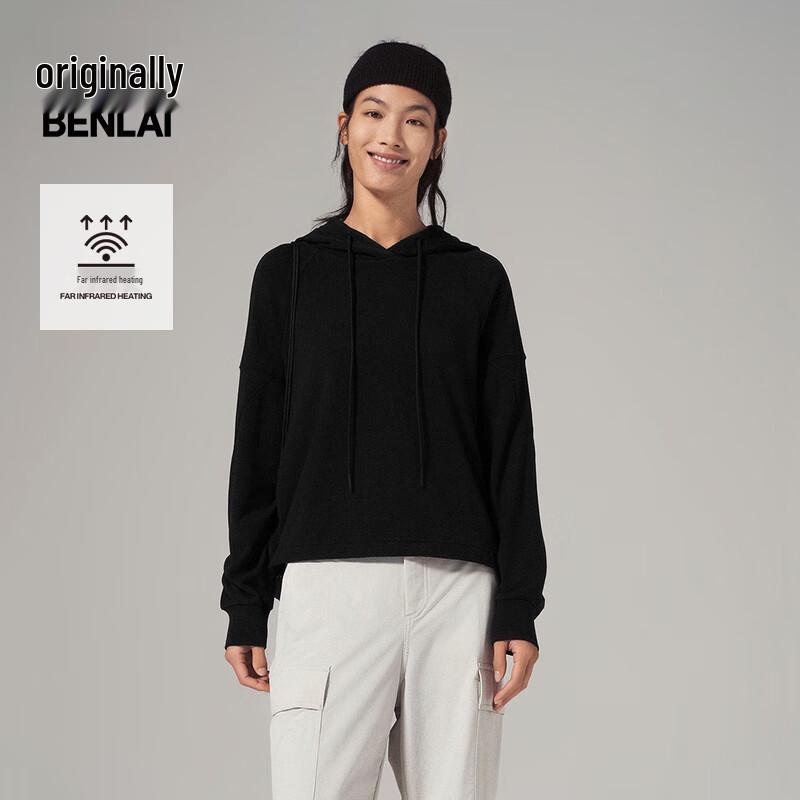 Women's Thermal Loose-Fit Hooded Sweatshirt