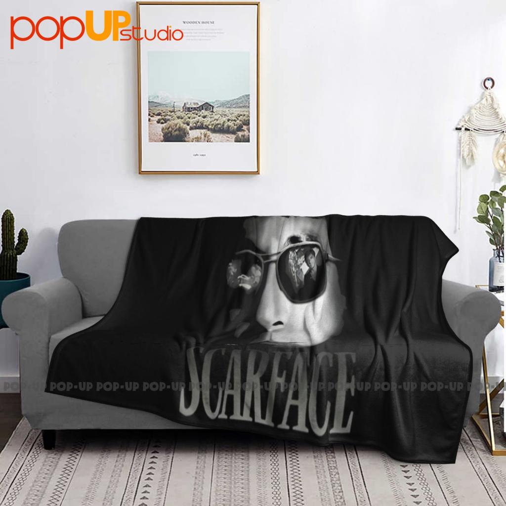 Scarface Tony Montana Aviator Sunglasses Men'S Al Pacino Gangster Movie Ultra-Soft Blanket Quilt Winter Sofa Cover Bed Covers