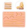 Reusable Surgical Medical Practice Traumatic Simulation Wounds Training Teaching Model - Suture Kit Pad