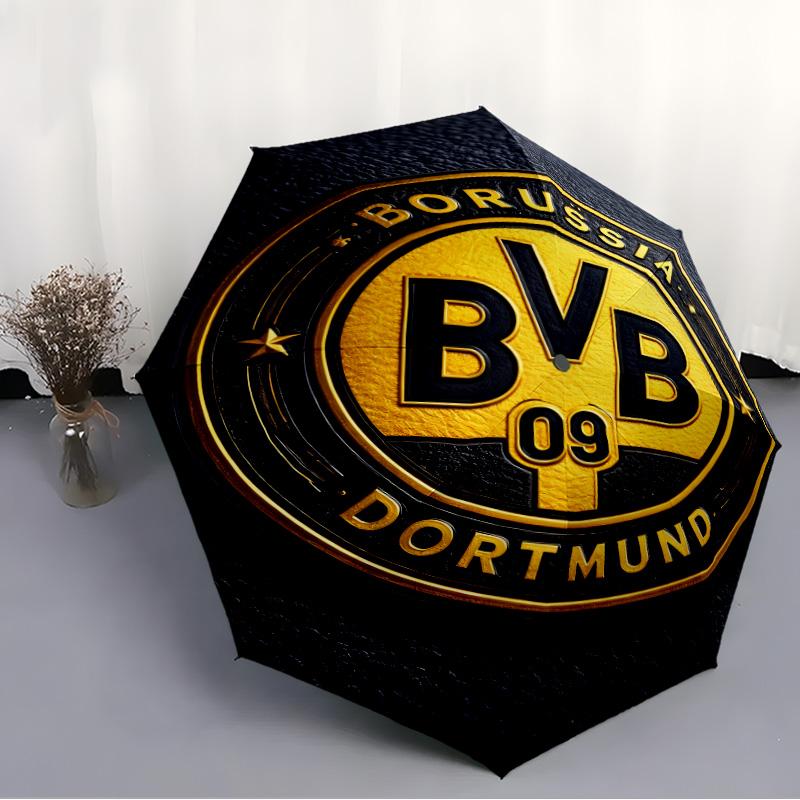 1pc B-BVB Umbrella, Sun Protection, And UV Shielding. It Has Eight Sturdy Ribs for Outdoor Use And Perfect As a Holiday Gift