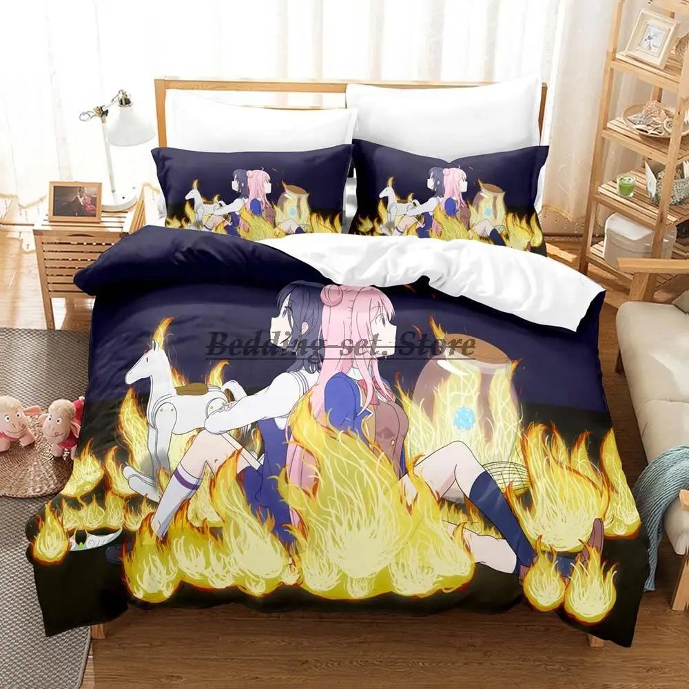 Happy Sugar Life Povlečení Jednolůžko Twin Plné Královské Královské Velikosti Postelová Sada Pro Dospělé Dětský Pokoj Sada Povlaků na Peřinu Anime Prostěradlo