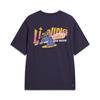 Li-Ning Round Neck Letter Print Pattern Couple Casual T-Shirt Unisex Tops ATSW303-7