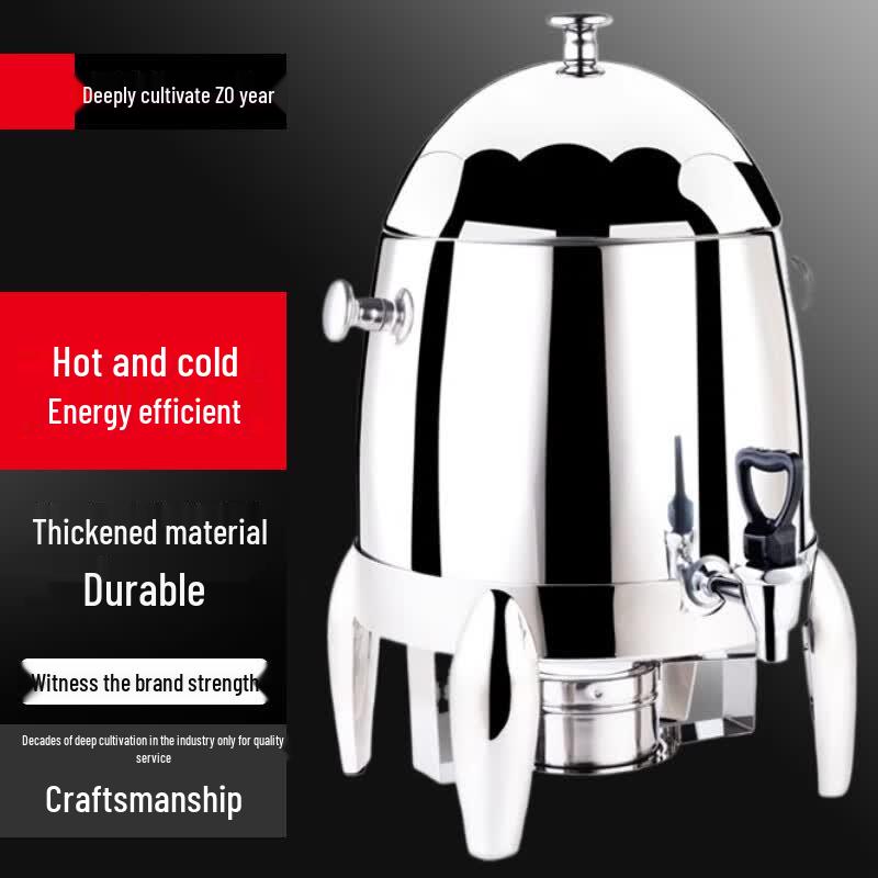 Yunshuang Dual Tank Stainless Steel Buffet Beverage Dispenser