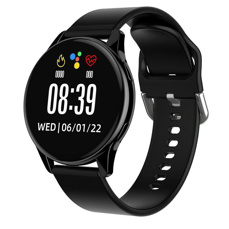 Round Smartwatch: Heart Rate Monitor, Touchscreen, Pedometer, Bluetooth Calls for Men & Women