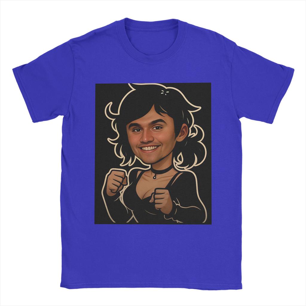 Unisex Unisexs T Shirt Charlie Kirk Cartoon Portrait Tshirts Hippie Summer Tee Shirt Vintage Print Cotton Clothes Gift Idea