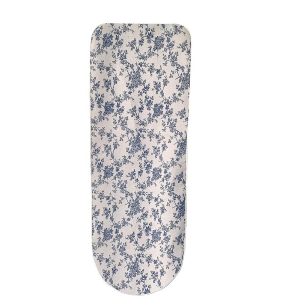 1pcs 140*50cm Ironing Board Cloth Drawstring Tightening Ironing Board Cover Pad  For Ironing Table