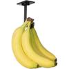 Banana Hanger - Under Cabinet Hook for Bananas or Other Lightweight Kitchen Items. Hook Folds-up When Not In Use. Self-Adhesive and Pre-drilled Holes