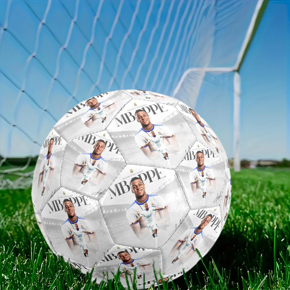 Mbappé Soccer Ball Size 5 Football Machine Sewn Indoor Outdoor Universal Football Perfect Commemorative Gift for Soccer Lovers